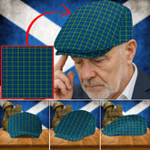 Clan Baird Ancient Tartan Flat Cap QU73 Baird Ancient Tartan Tartan Today