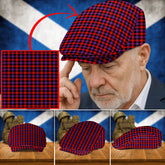 Clan Brown Modern Tartan Flat Cap VK26 Brown Modern Tartan Tartan Today