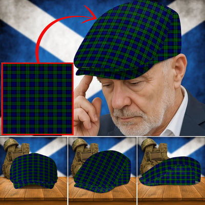 Clan Campbell Modern Tartan Flat Cap VF56