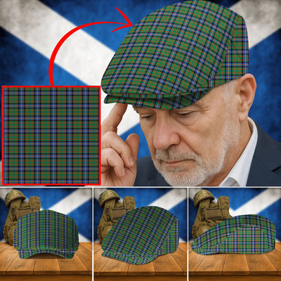 Clan Cochrane Ancient Tartan Flat Cap OA59