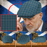 Clan Cockburn Modern Tartan Flat Cap NM58 Cockburn Modern Tartan Tartan Today