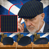 Clan Colquhoun Modern Tartan Flat Cap OP51 Colquhoun Modern Tartan Tartan Today