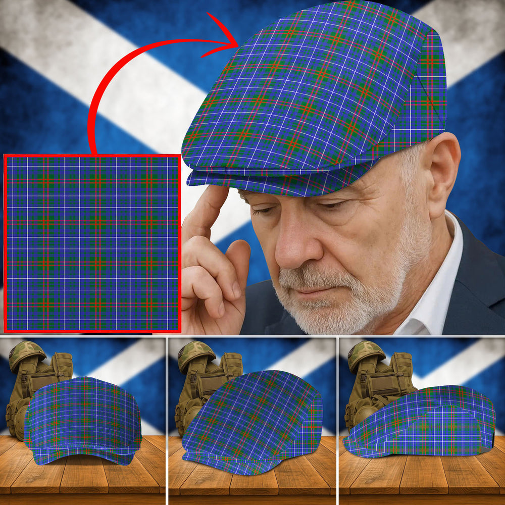 Clan Edmonstone Tartan Flat Cap XH24 Edmonstone Tartan Tartan Today