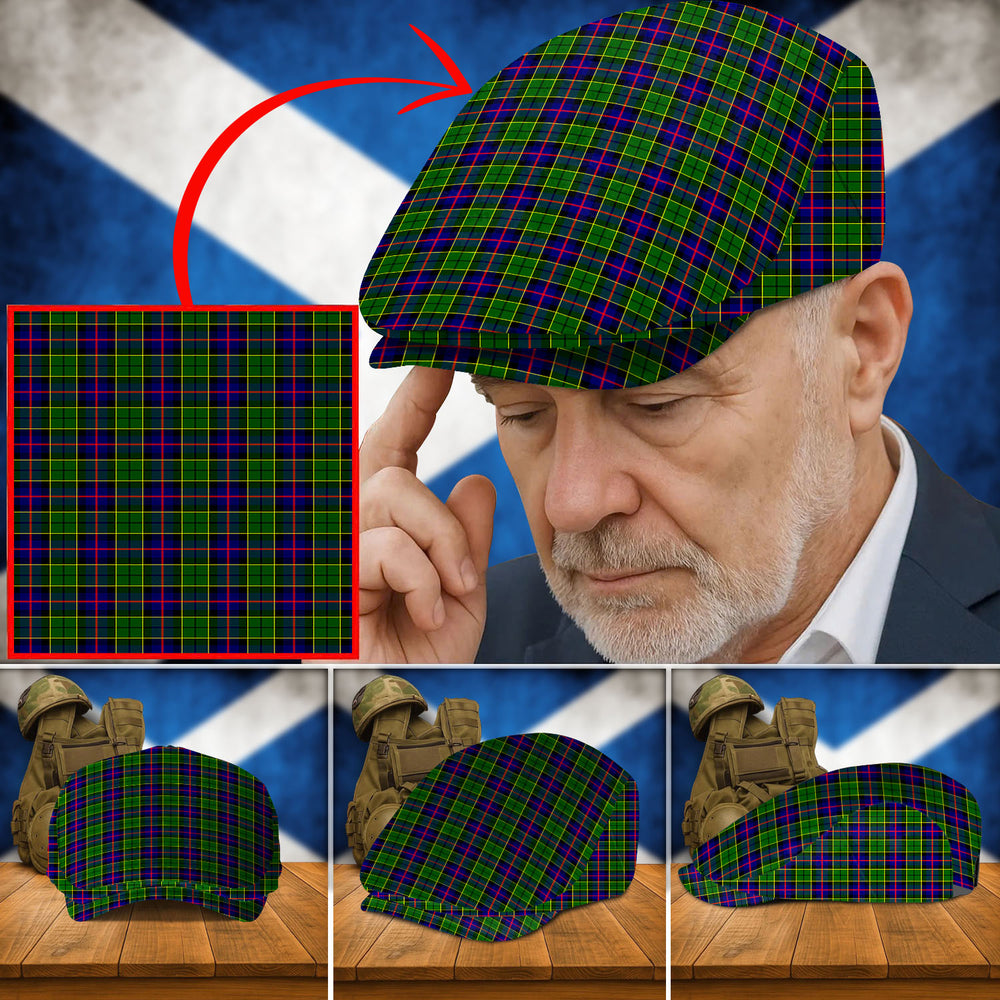 Clan Forsyth Modern Tartan Flat Cap KW74 Forsyth Modern Tartan Tartan Today