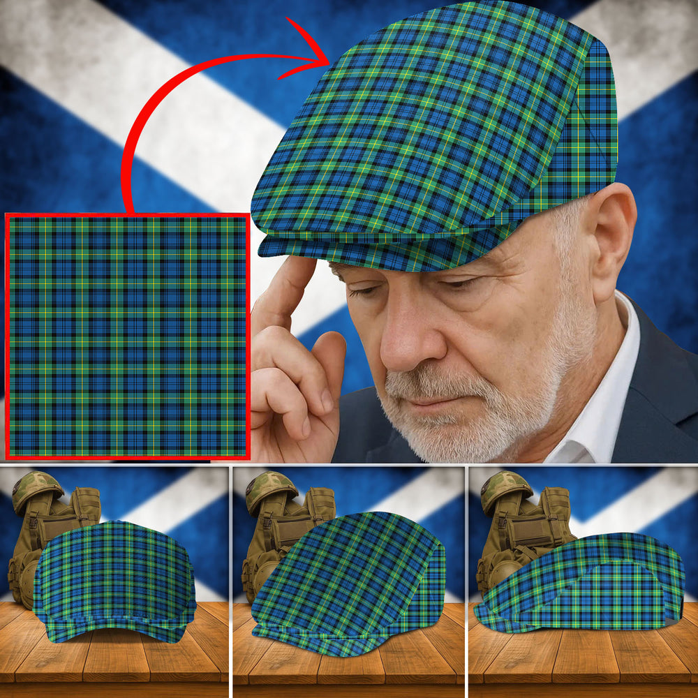 Clan Gordon Ancient Tartan Flat Cap VQ30 Gordon Ancient Tartan Tartan Today
