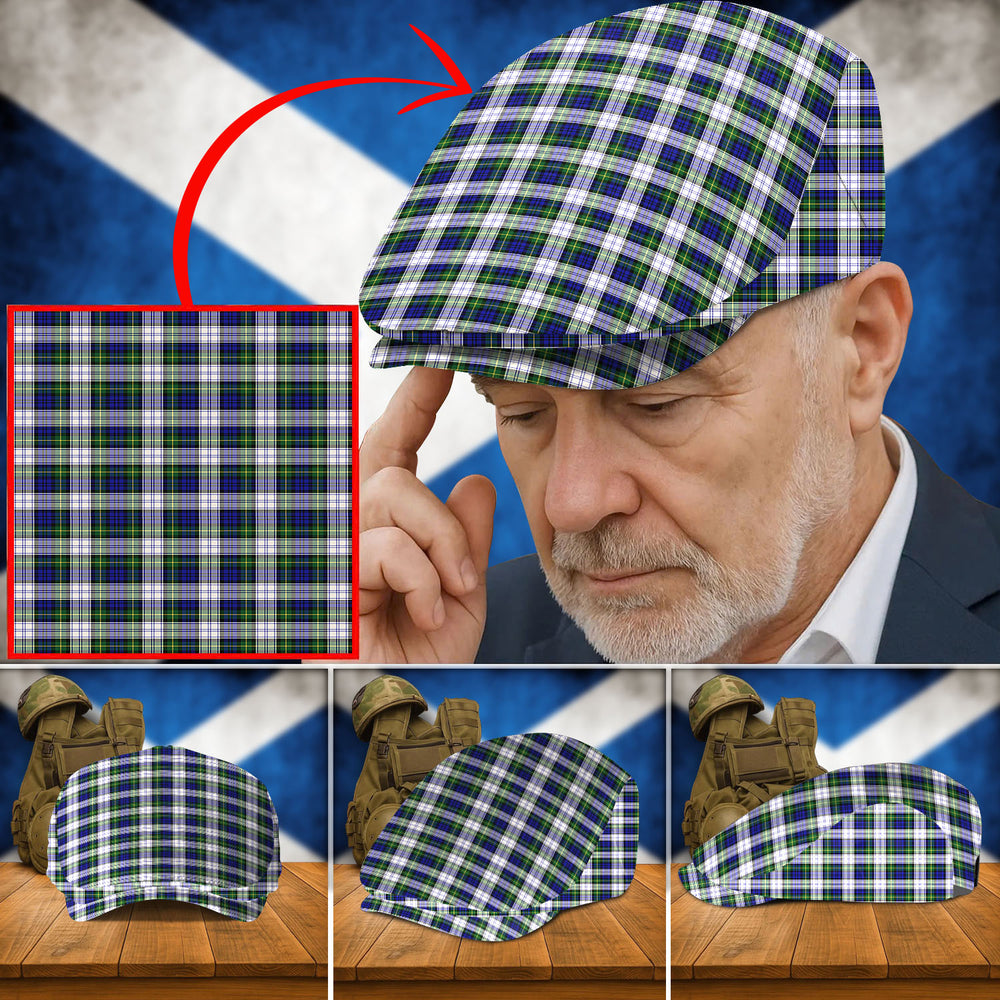 Clan Gordon Dress Modern Tartan Flat Cap ZA20 Gordon Dress Modern Tartan Tartan Today