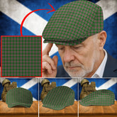 Clan Gray Hunting Tartan Flat Cap LI50 Gray Hunting Tartan Tartan Today