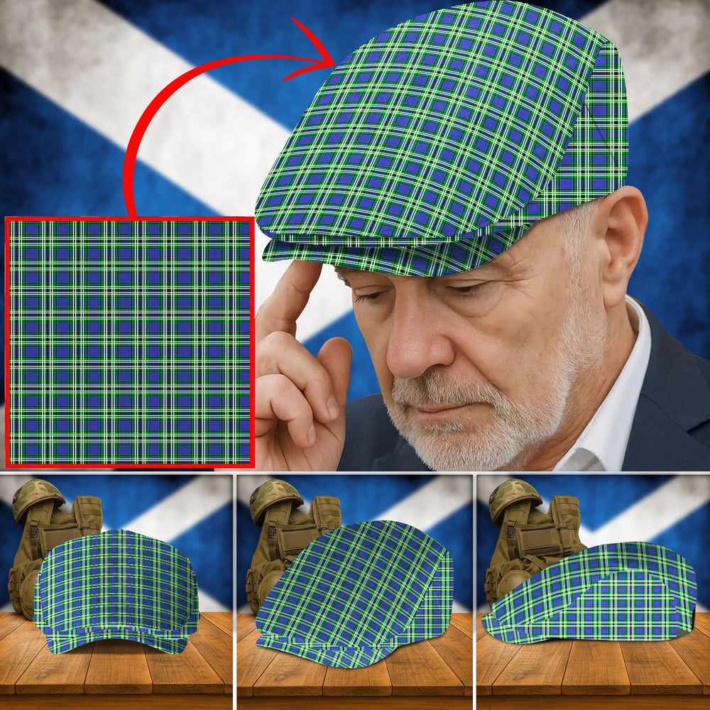 Clan Haliburton Tartan Flat Cap VF82 Haliburton Tartan Tartan Today
