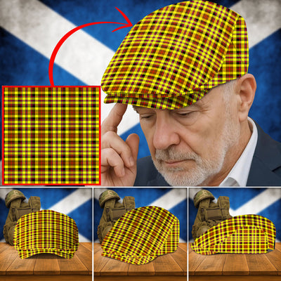 Clan Jardine Tartan Flat Cap YH65