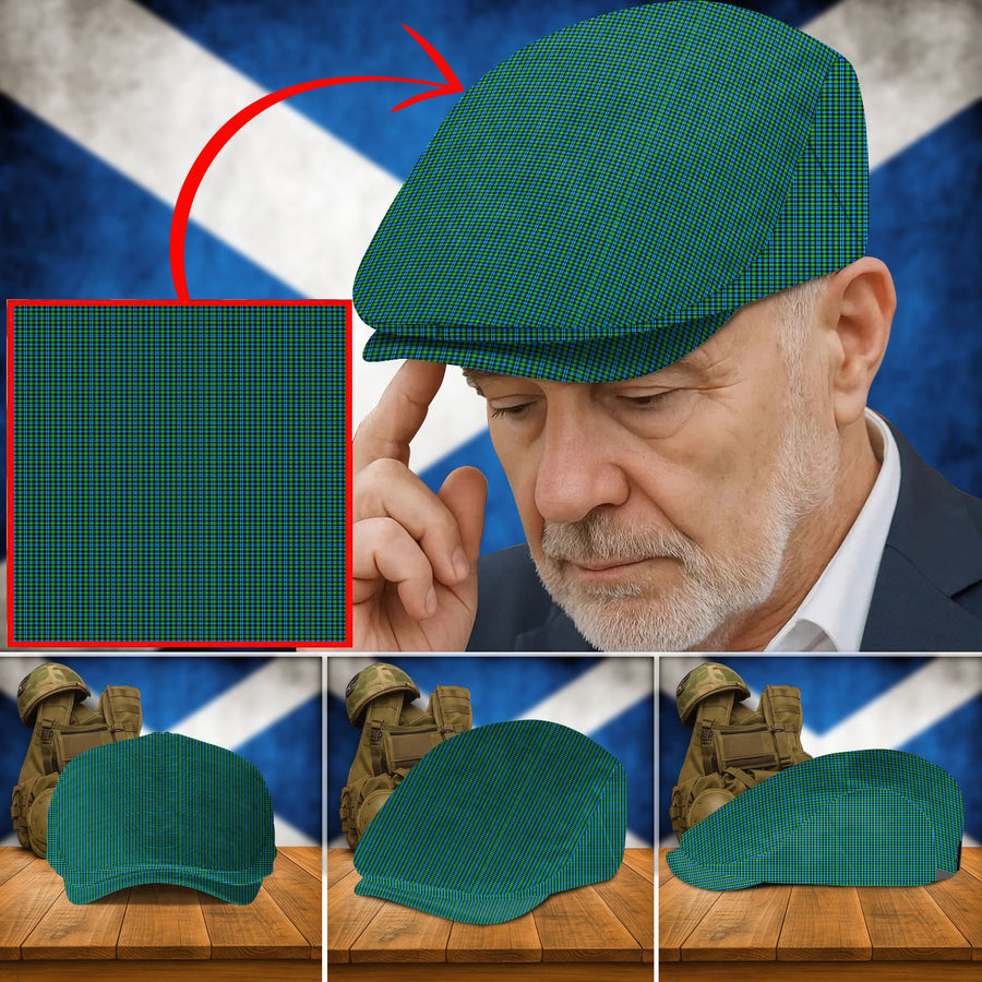 Clan Lammie Tartan Flat Cap