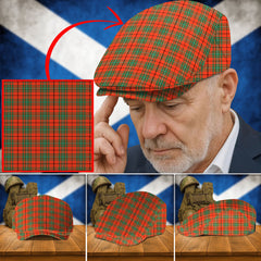 Clan MacAulay Ancient Tartan Flat Cap LF40 MacAulay Ancient Tartan Tartan Today