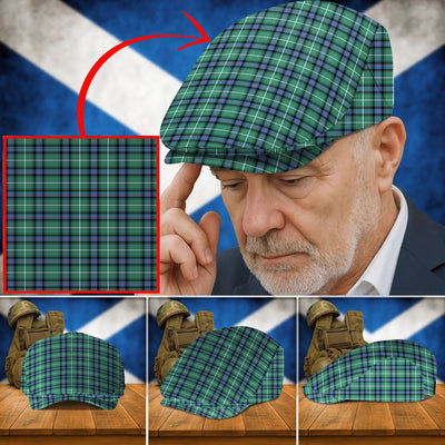 Clan MacDonald of the Isles Hunting Ancient Tartan Flat Cap IY89