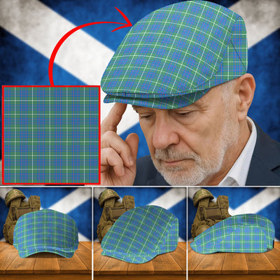 Clan MacIntyre Hunting Ancient Tartan Flat Cap XN98