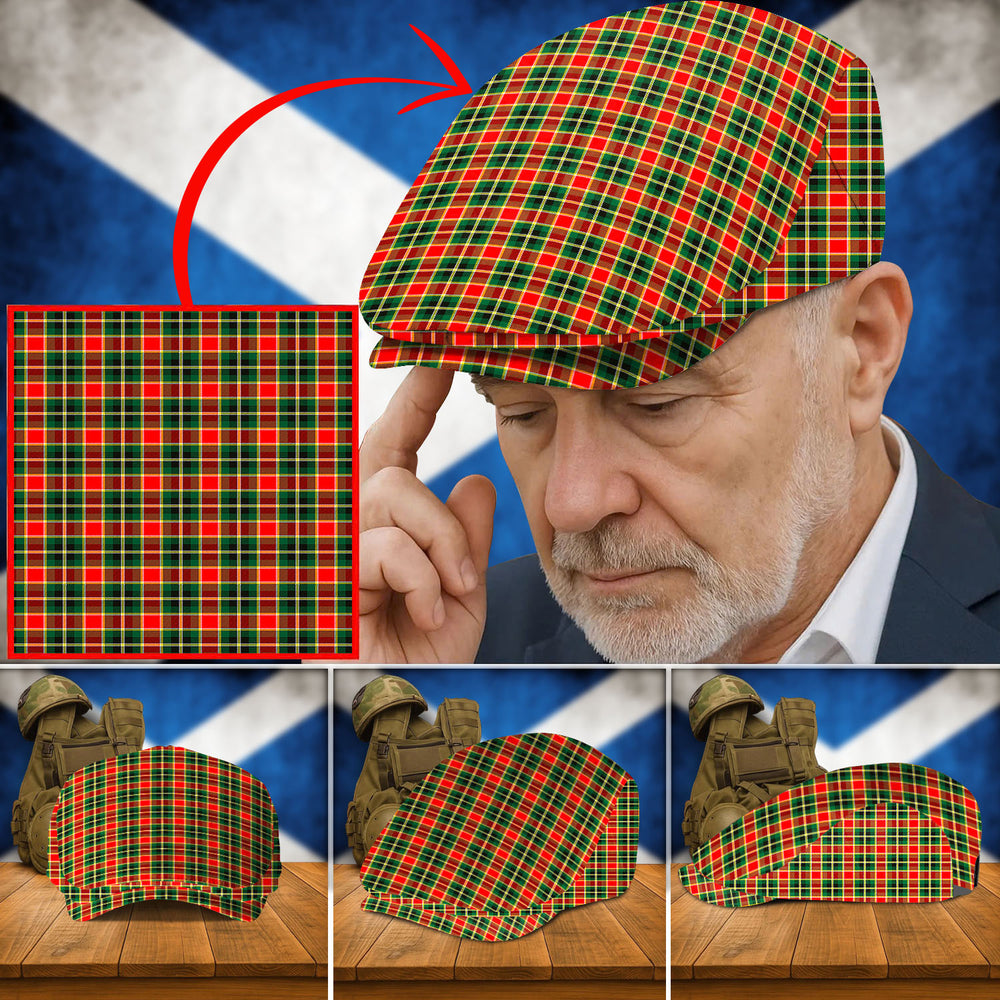 Clan MacLachlan Hunting Modern Tartan Flat Cap PE37 MacLachlan Hunting Modern Tartan Tartan Today