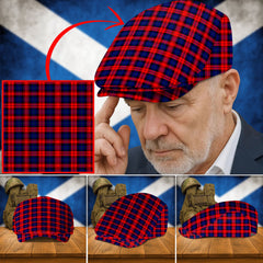 Clan MacLachlan Modern Tartan Flat Cap RL80 MacLachlan Modern Tartan Tartan Today