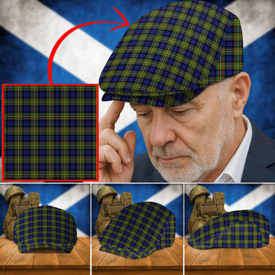Clan MacLaren Modern Tartan Flat Cap XH10