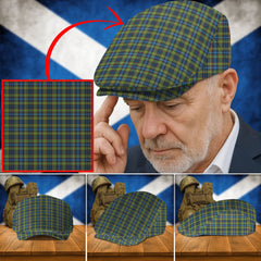 Clan MacLellan Ancient Tartan Flat Cap UQ58 MacLellan Ancient Tartan Tartan Today