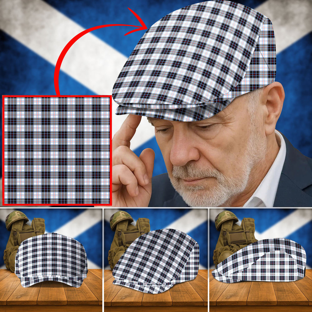 Clan MacRae Dress Modern Tartan Flat Cap PO36 MacRae Dress Modern Tartan Tartan Today