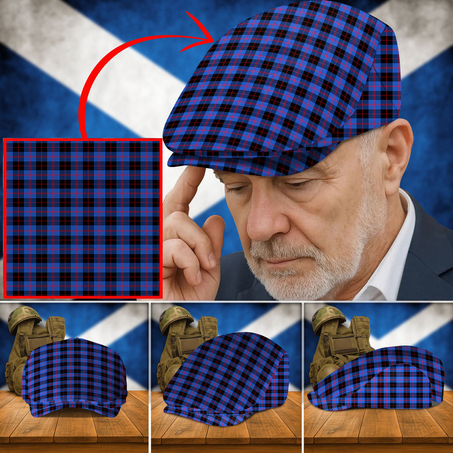 Clan Maule Tartan Flat Cap