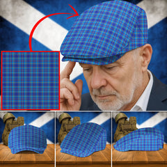 Clan Mercer Modern Tartan Flat Cap SS49 Mercer Modern Tartan Tartan Today