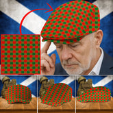 Clan Moncrieffe Tartan Flat Cap SW71 Moncrieffe Tartan Tartan Today