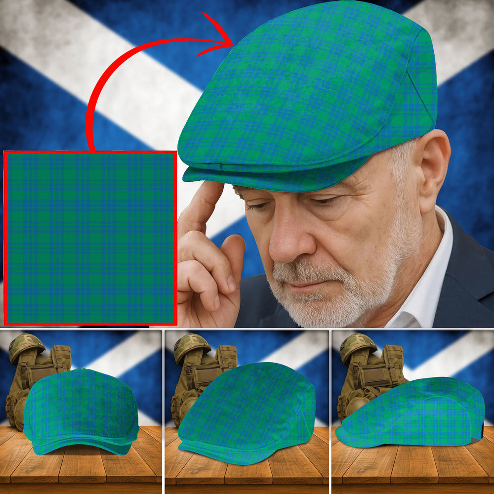 Clan Montgomery Ancient Tartan Flat Cap YY35 Montgomery Ancient Tartan Tartan Today