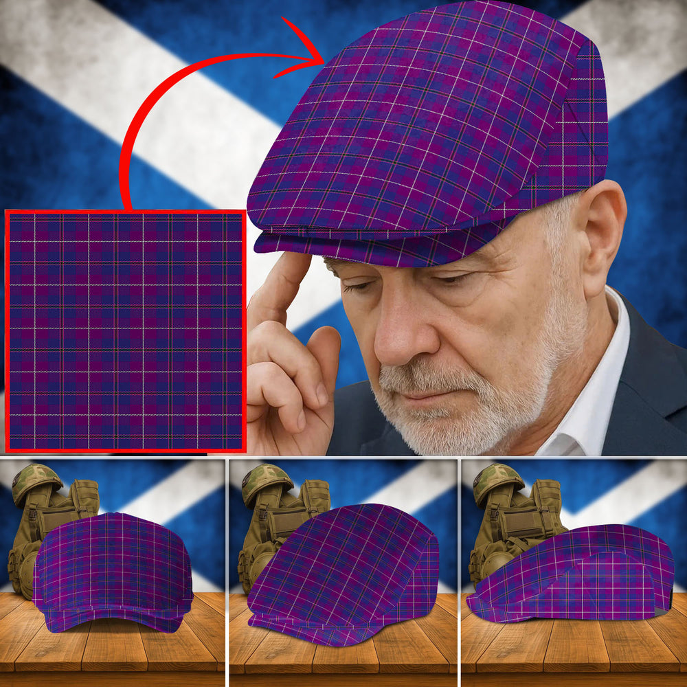 Clan Pride of Glencoe Tartan Flat Cap KY43 Pride of Glencoe Tartan Tartan Today