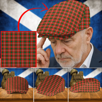 Clan Princess Margaret Tartan Flat Cap DU17