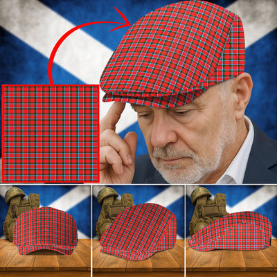 Clan Sinclair Modern Tartan Flat Cap FZ38
