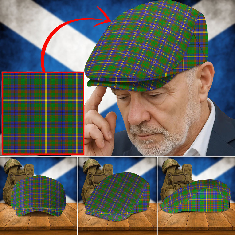 Clan Strange of Balkaskie Tartan Flat Cap MI93 Strange of Balkaskie Tartan Tartan Today