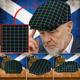Clan Sutherland Modern Tartan Flat Cap TO42 Sutherland Modern Tartan Tartan Today