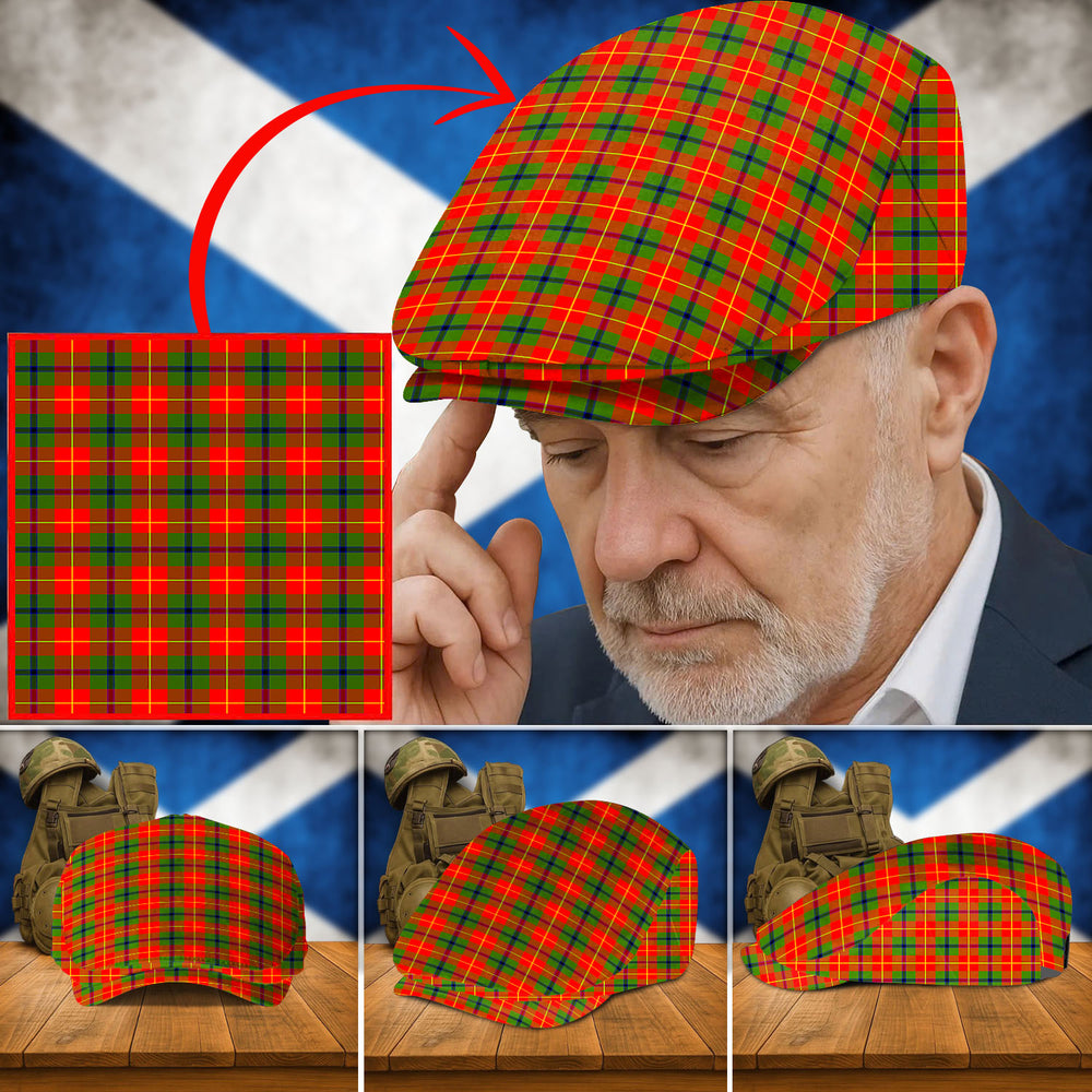 Clan Turnbull Dress Tartan Flat Cap DX37 Turnbull Dress Tartan Tartan Today