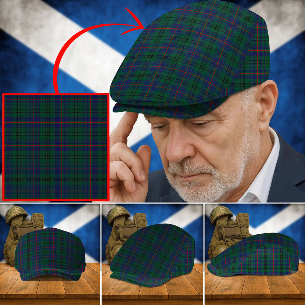 Clan Walker Hunting Modern Tartan Flat Cap YO87 Walker Hunting Modern Tartan Tartan Today