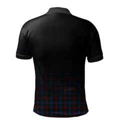 Clan Clark 01 Tartan Polo Shirt - Alba Celtic Style RH83 Clark 01 Tartan Tartan Polo