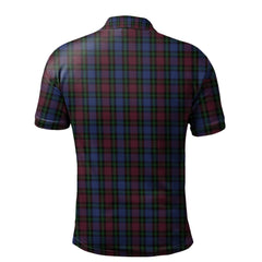 Clan Clark 01 Tartan Polo Shirt ZM41 Clark 01 Tartan Tartan Polo