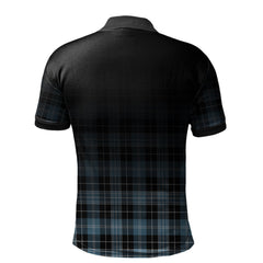 Clan Clark (Lion) Ancient Tartan Polo Shirt - Alba Celtic Style ER72 Clark (Lion) Ancient Tartan Tartan Polo