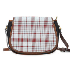 Clan Clayton Tartan Saddle Handbags QK43 Clan Borthwick Tartan Today