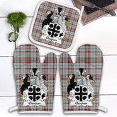 Clan Clayton Tartan Crest Oven Mitt And Pot Holder (2 Oven Mitts + 1 Pot Holder) ZJ15 Clan Borthwick Tartan Today