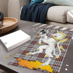 Clan Clayton Tartan Crest Unicorn Scotland Jigsaw Puzzles Gift For Family EI59 Clan Borthwick Tartan Today