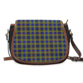 Clan Clelland Modern Tartan Saddle Handbags JW30 Clan Clelland Tartan Today