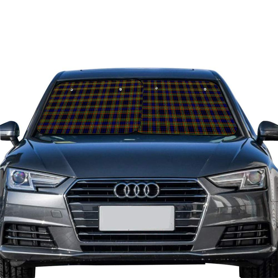 Clan Clelland Modern Tartan Car Sun Shade 2 Pieces
