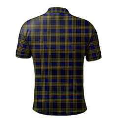 Clan Clelland Modern Tartan Polo Shirt LD86 Clelland Modern Tartan Tartan Polo