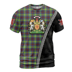 Personalized Clan Clephane Tartan Shirt with Scotland Coat of Arms & Custom Name TI42