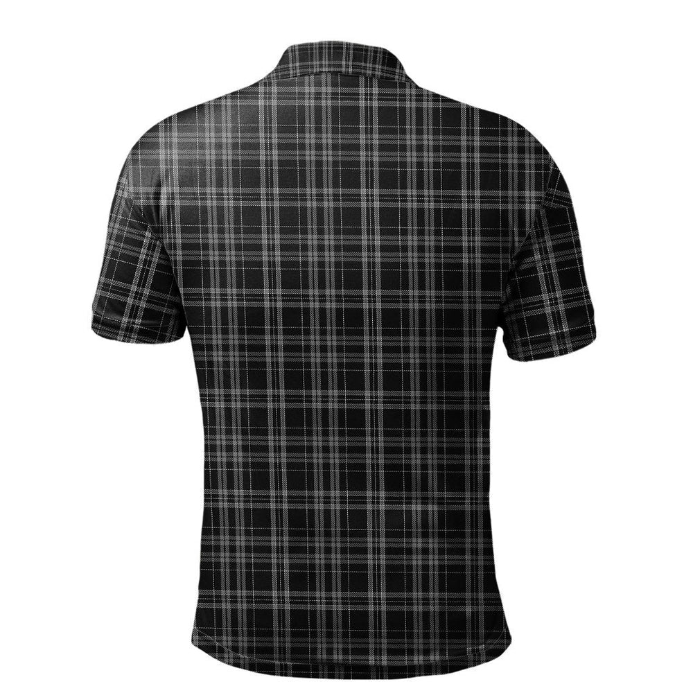 Clan Clergy 03 Tartan Polo Shirt HN33 Clergy 03 Tartan Tartan Polo