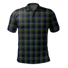 Clan Clerke of Ulva Tartan Polo Shirt TC26 Clerke of Ulva Tartan Tartan Polo