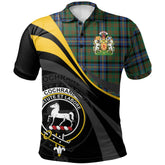 Clan Cochrane Ancient Tartan Polo Shirt - Royal Coat Of Arms Style TM35 Cochrane Ancient Tartan Tartan Polo