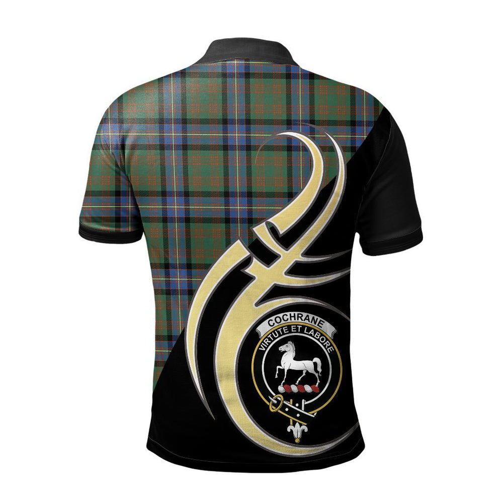 Clan Cochrane Ancient Tartan Polo Shirt - Believe In Me Style XO69 Cochrane Ancient Tartan Tartan Polo