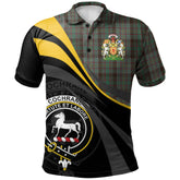 Clan Cochrane Hunting Tartan Polo Shirt - Royal Coat Of Arms Style US40 Cochrane Hunting Tartan Tartan Polo