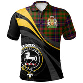 Clan Cochrane Modern Tartan Polo Shirt - Royal Coat Of Arms Style UI84 Cochrane Modern Tartan Tartan Polo