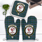 Clan Cockburn Ancient Tartan Crest Oven Mitt And Pot Holder (2 Oven Mitts + 1 Pot Holder) VN93 Clan Cockburn Tartan Today